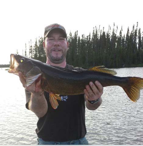 Great Fishing Trophy = Happy Client